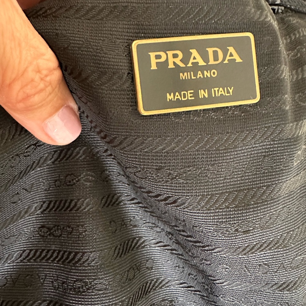 Prada Black Leather Backpack - Picture 3 of 16